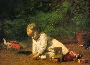 Thomas Eakins Baby at Play china oil painting reproduction